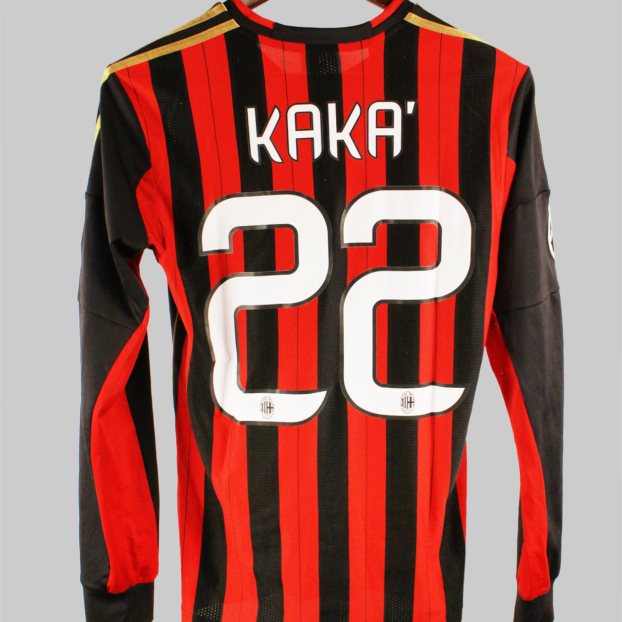 AC Milan 2013-14 Kaka Long Sleeve Home Kit  (M)