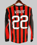 AC Milan 2013-14 Kaka Long Sleeve Home Kit  (M)