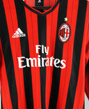 AC Milan 2013-14 Kaka Long Sleeve Home Kit  (M)