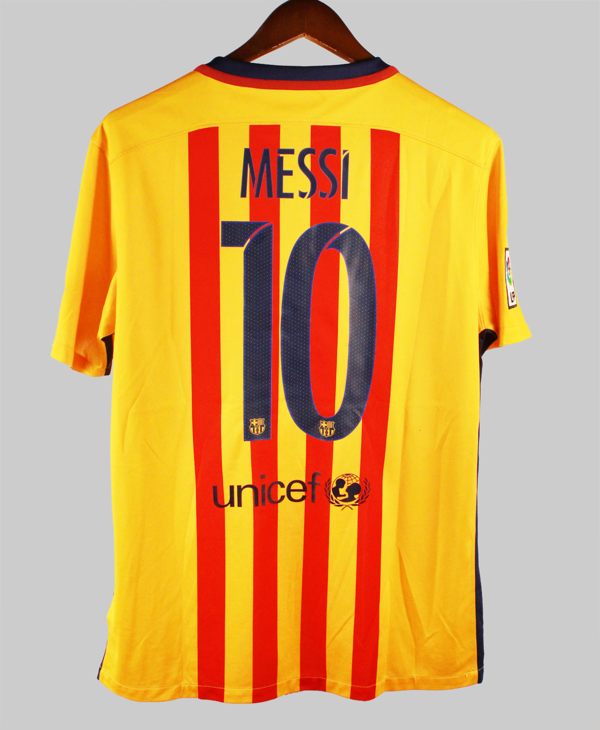 Barcelona 2015-16 Messi Away Kit  (L)