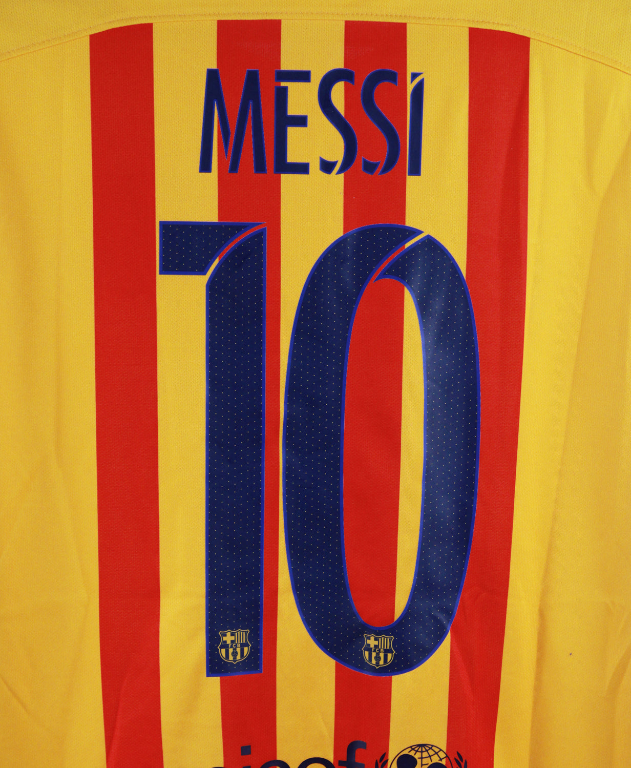 Barcelona 2015-16 Messi Away Kit  (L)