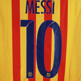 Barcelona 2015-16 Messi Away Kit  (L)