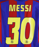 Barcelona 2005-06 Messi Home Kit (L)
