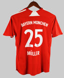 Bayern Munich 2007-08 Muller Youth Home Kit (YXL)