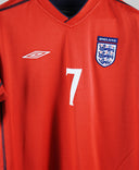 England 2002-03 Beckham Away Kit (M)