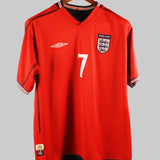 England 2002-03 Beckham Away Kit (M)
