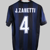 Inter Milan 2013-14 J. Zanetti Home Kit (M)
