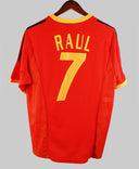Spain 2002-03 Raul Home Kit  (M)