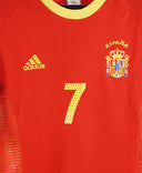 Spain 2002-03 Raul Home Kit  (M)