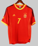 Spain 2002-03 Raul Home Kit  (M)