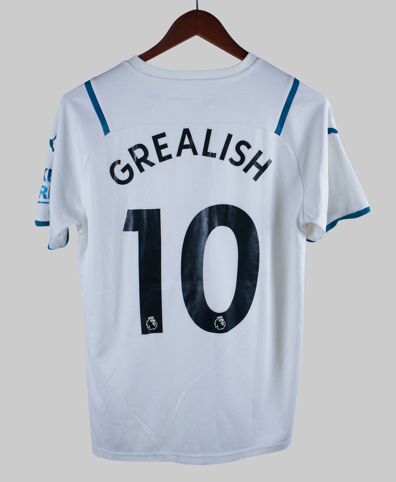 Manchester City 2021-22 Grealish Away Kit (M)