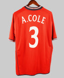 England 2002-03 A. Cole Away Kit  (2XL)