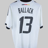 Germany 2002-03 Ballack Home Kit  (L)