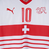 Switzerland 2016-17 Xhaka Away Kit (M)