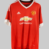 Manchester United 2015-16 Rooney Home Kit  (XL)