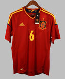 Spain 2012 A. Iniesta Home Kit W/ Tags (M)