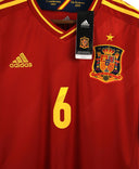 Spain 2012 A. Iniesta Home Kit W/ Tags (M)