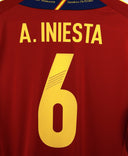 Spain 2012 A. Iniesta Home Kit W/ Tags (M)