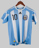 Argentina 2010-11 Messi Youth Home Kit (YXL)