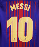 Barcelona 2017-18 Messi Home Kit (M)