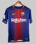 Barcelona 2017-18 Messi Home Kit (M)