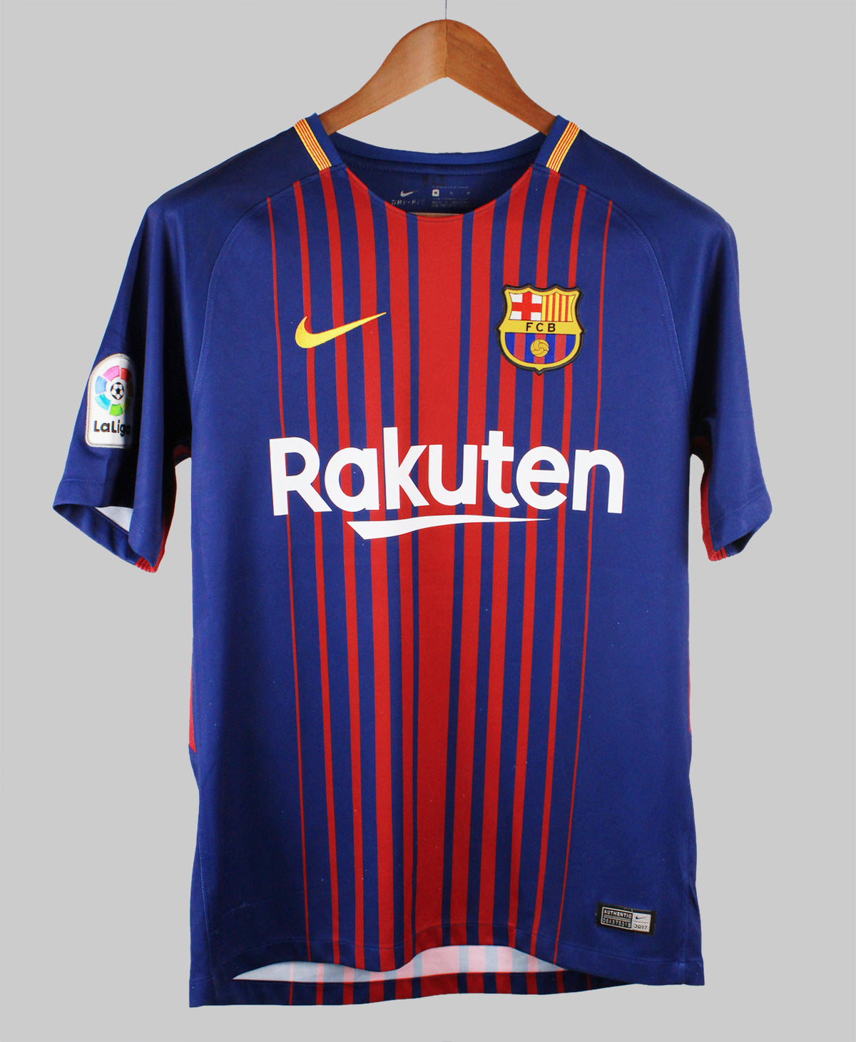 Barcelona 2017-18 Messi Home Kit (M)