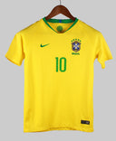 Brazil 2018-19 Neymar Jr Youth Home Kit (YL)