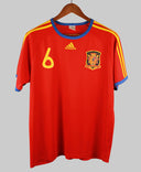 Spain 2010-11 A. Iniesta Home Kit (L)