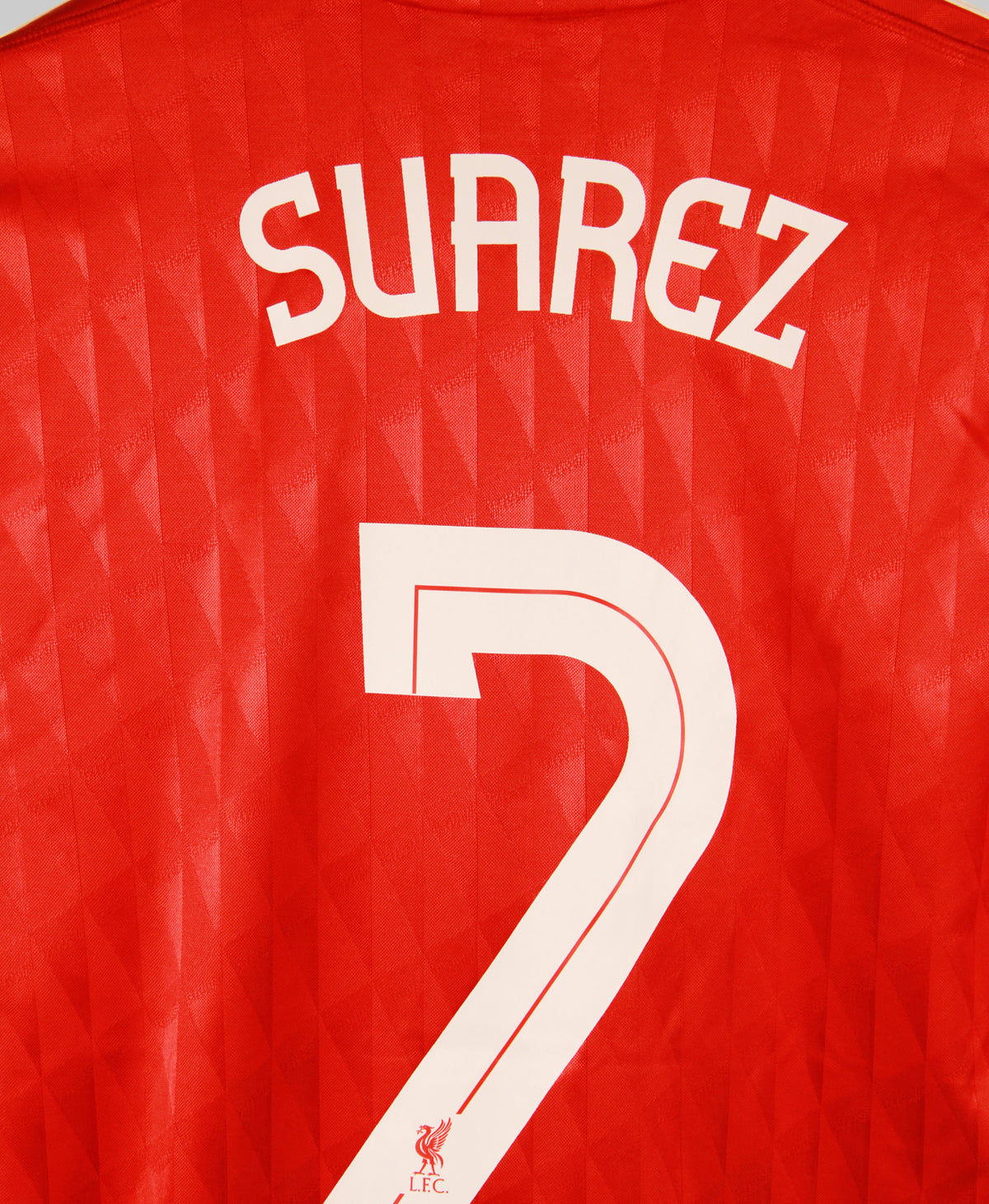 Liverpool 2010-11 Suarez Home Kit (M)