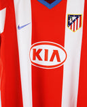Atletico Madrid 2008-09 Kun Aguero Home Kit (L)