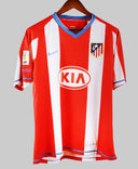 Atletico Madrid 2008-09 Kun Aguero Home Kit (L)
