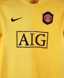 Manchester United 2006-07 Van Der Saar Goalkeeper Away Kit (YXL)