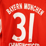 Bayern Munich 2009-10 Schweinsteiger Home Kit (XL)