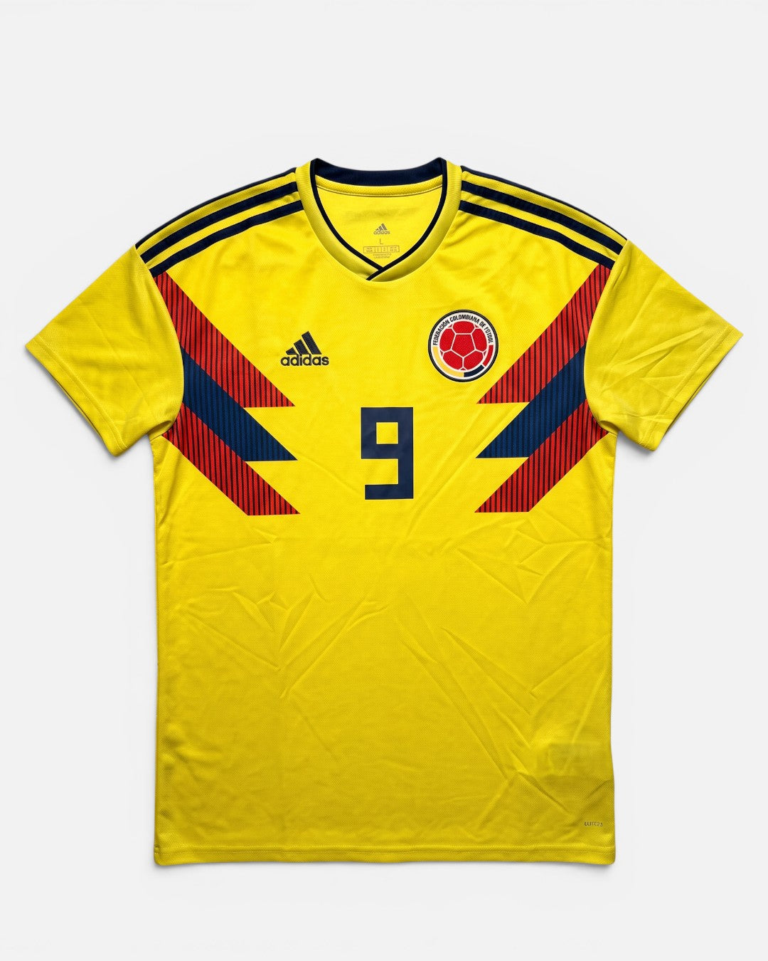 Colombia 2018-19 Falcao Home Kit  (L)