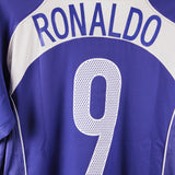 Brazil 2004-05 Ronaldo Away Kit (L)
