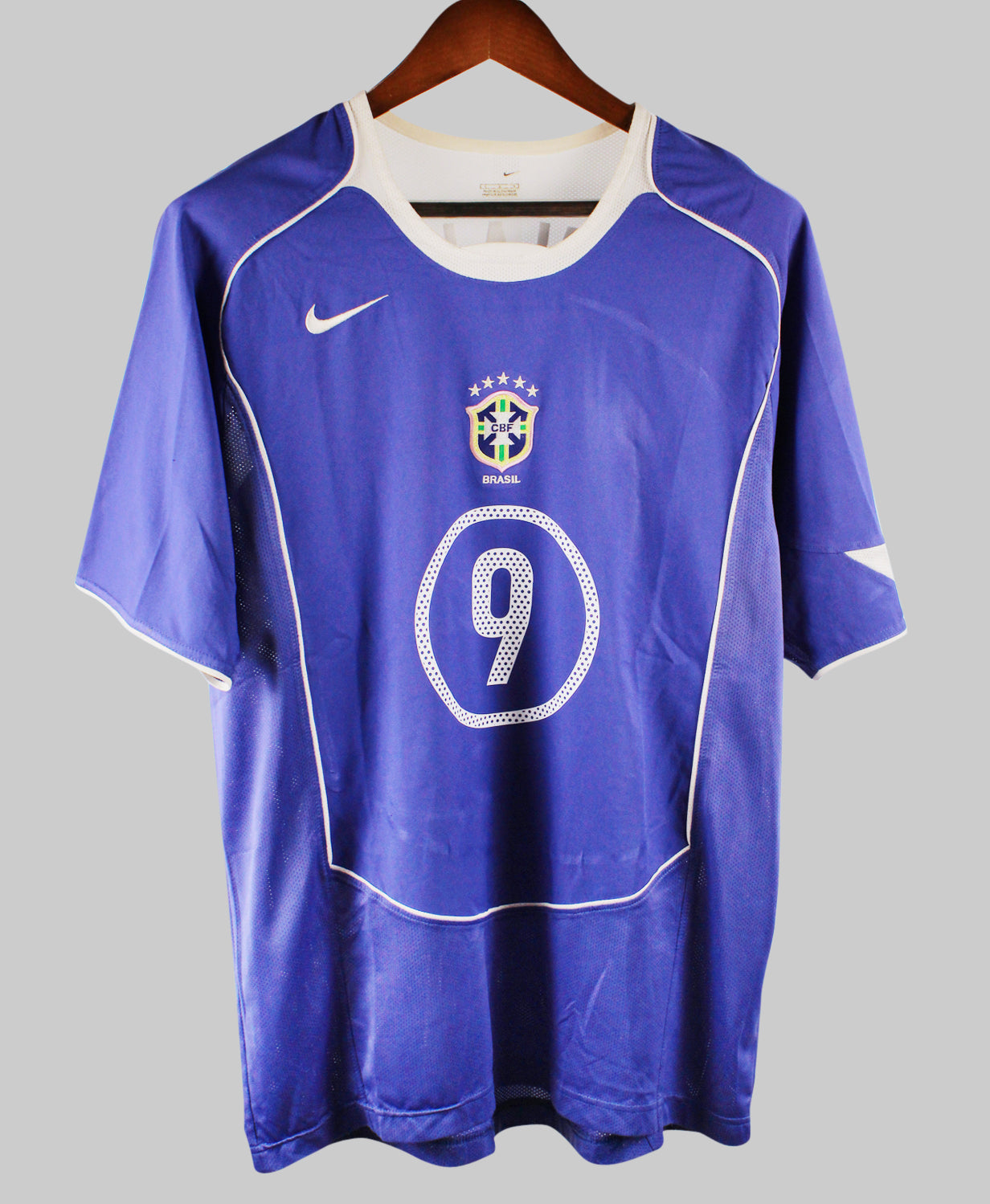 Brazil 2004-05 Ronaldo Away Kit (L)