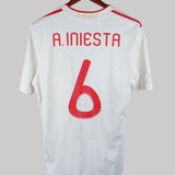 Spain 2011-12 A. Iniesta Away Kit (M)
