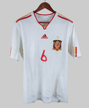 Spain 2011-12 A. Iniesta Away Kit (M)