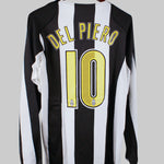 Juventus 2004-05 Del Piero Long Sleeve Home Kit (XL)