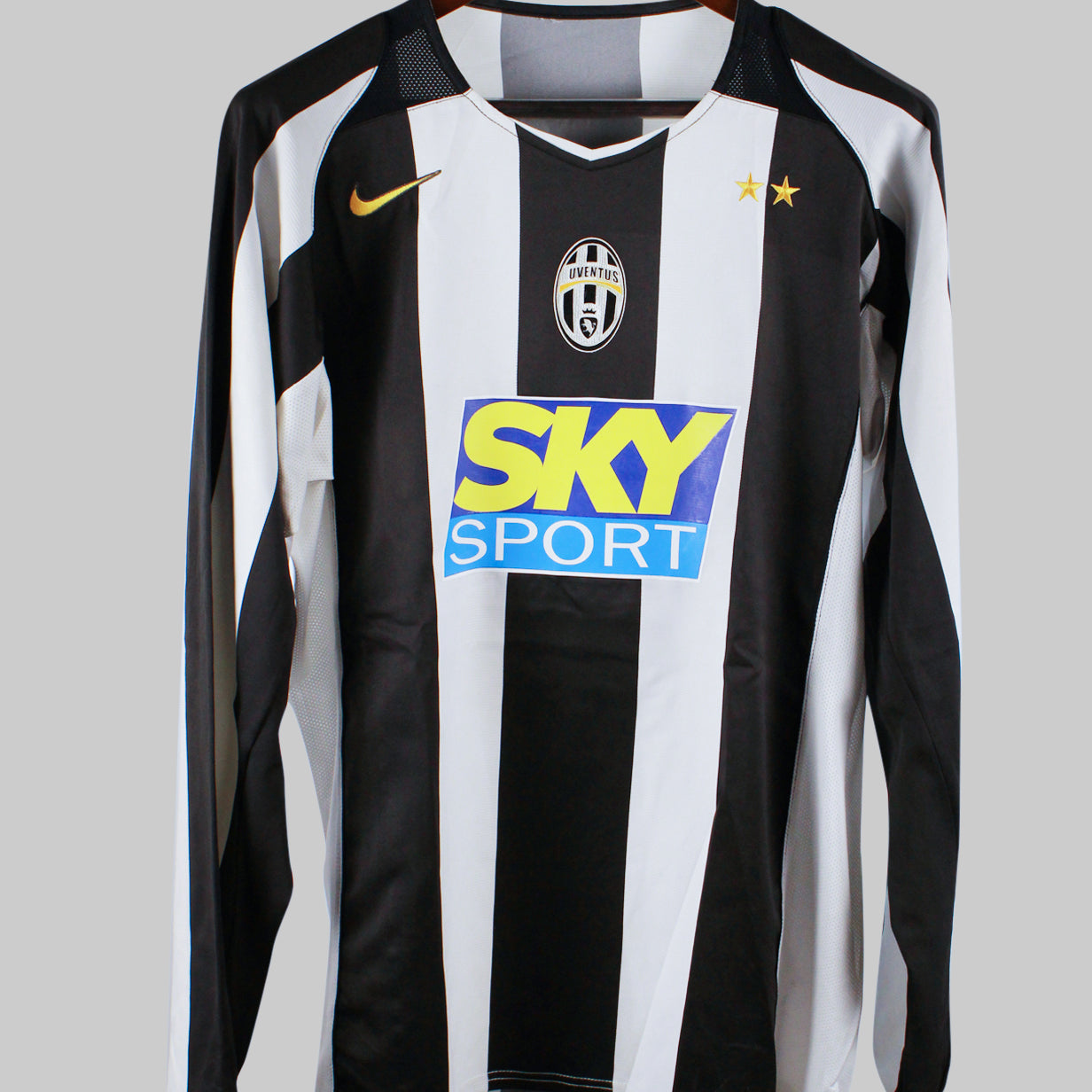 Juventus 2004-05 Del Piero Long Sleeve Home Kit (XL)