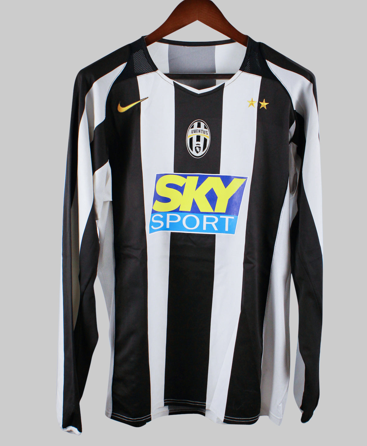 Juventus 2004-05 Del Piero Long Sleeve Home Kit (XL)