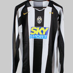 Juventus 2004-05 Del Piero Long Sleeve Home Kit (XL)