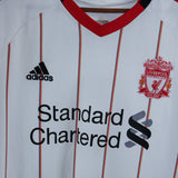 Liverpool 2010-11 Gerrard Away Kit (L)