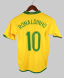 Brazil 2006-07 Ronaldinho Youth Home Kit (YL)