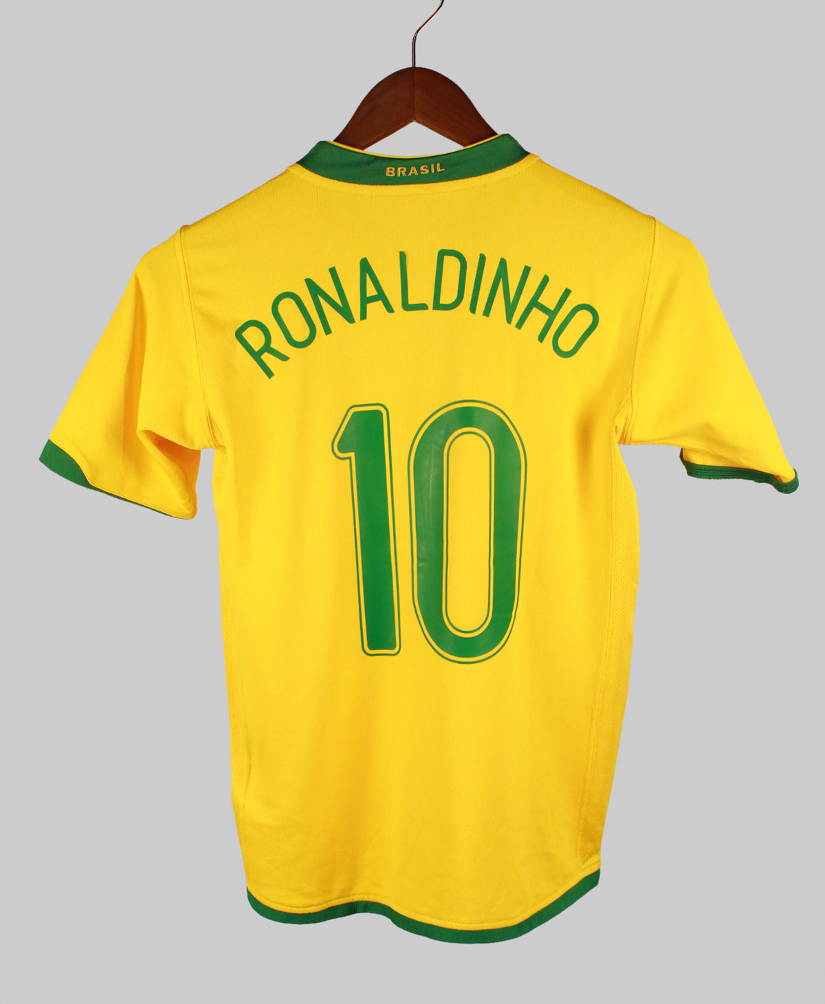 Brazil 2006-07 Ronaldinho Youth Home Kit (YL)