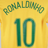 Brazil 2006-07 Ronaldinho Youth Home Kit (YL)