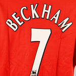 Manchester United 2000-01 Beckham Home Kit (L)