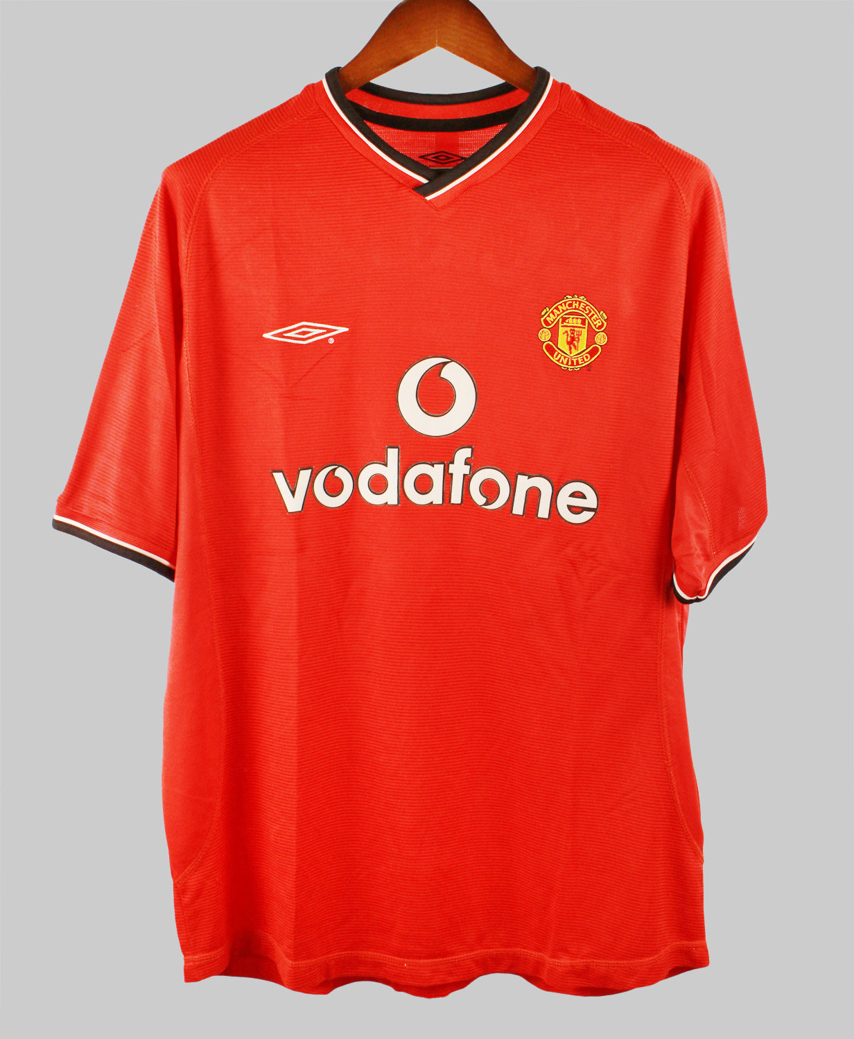 Manchester United 2000-01 Beckham Home Kit (L)
