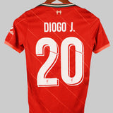 Liverpool 2021-22 Diogo J Home Kit (YL)
