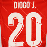 Liverpool 2021-22 Diogo J Home Kit (YL)